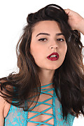 Ariana Van X Turquoise Gem istripper model